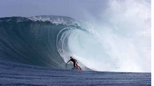 Monstrous: Where only the brave dare to go, Trent Munro tames a 15-footer. Monstrous: Where only the brave dare to go, Trent Munro tames a 15-footer.